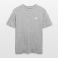 T-Shirt white on grey  V2 - heather grey