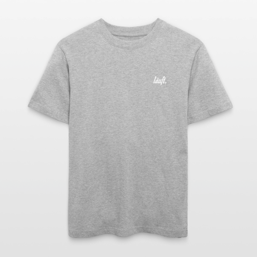 T-Shirt white on grey  V2 - heather grey