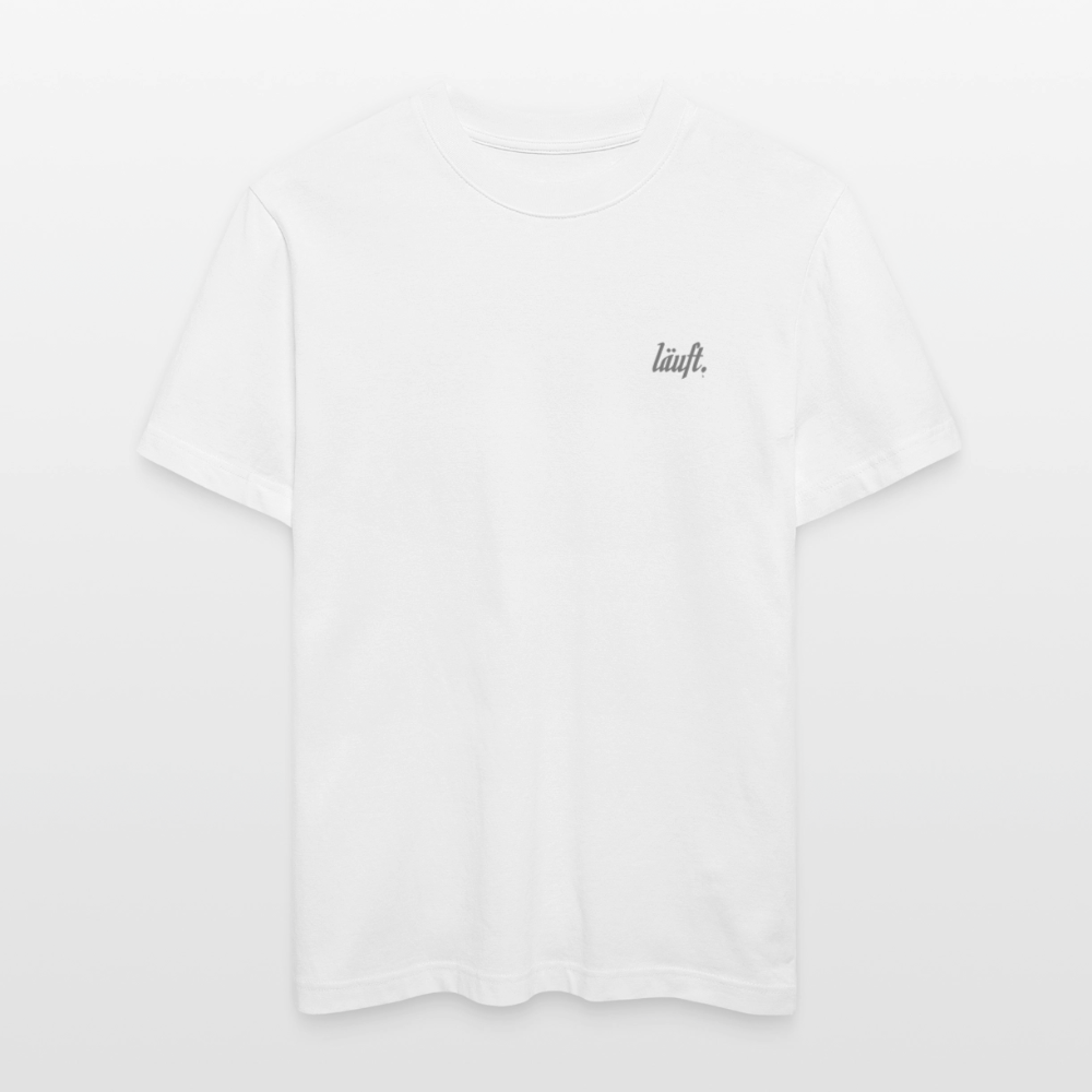 T-Shirt white lauft - Unisex